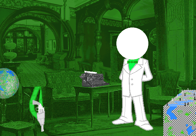 But Doc Scratch standing here character introduction-style fits pretty well...